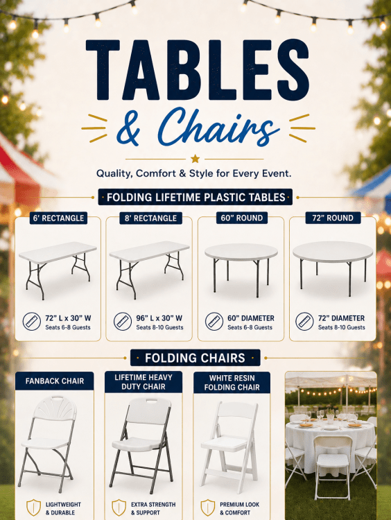Tables/Chairs